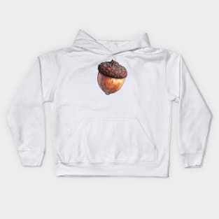 Watercolor Acorn Kids Hoodie